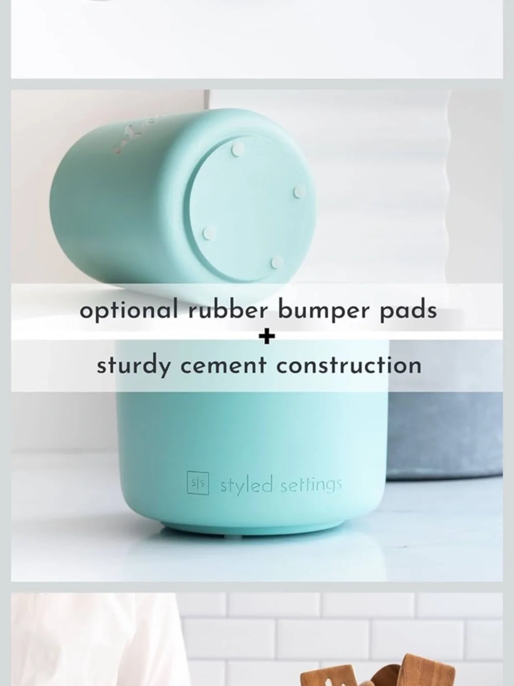 Large Ceramic Utensil Holder